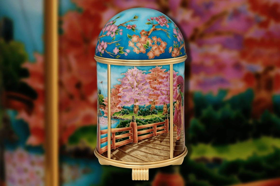 Patek Philippe,Dome Clocks ,Blue,Electromechanical,In-house Caliber,Enamel,20137M,20137M-001