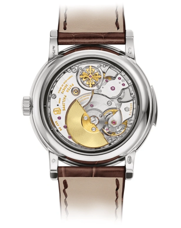 Patek Philippe,Grand Complications 38mm,38mm,White Gold,Beige,Automatic,Moonphase,Minute Repeater,5078G,5078G-001