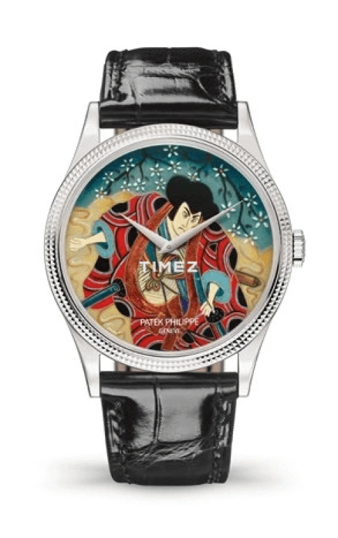 Patek Philippe,Calatrava 38mm,38mm,White Gold,Multi-Color,Yellow,Red,Automatic,48hours,In-house Caliber,5177G,5177G-032