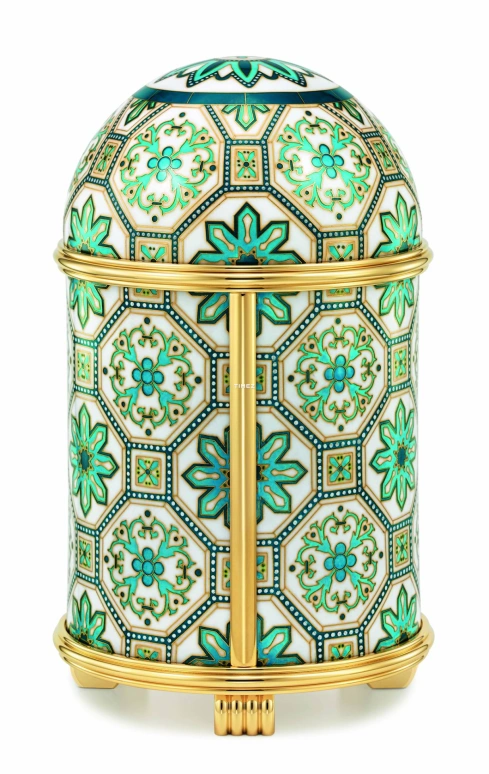Patek Philippe,Dome Clocks ,Yellow Gold,Blue,White,Electromechanical,In-house Caliber,10021M,10021M-001
