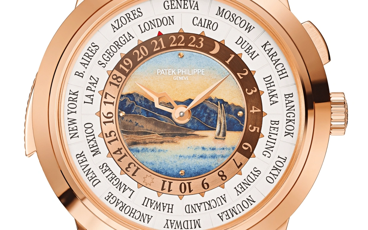 Patek Philippe,Grand Complications 40.20mm,40.20mm,Rose Gold,Multi-Color,Automatic,Day,World Time,Minute Repeater,Corey Gamble,5531R,5531R-012