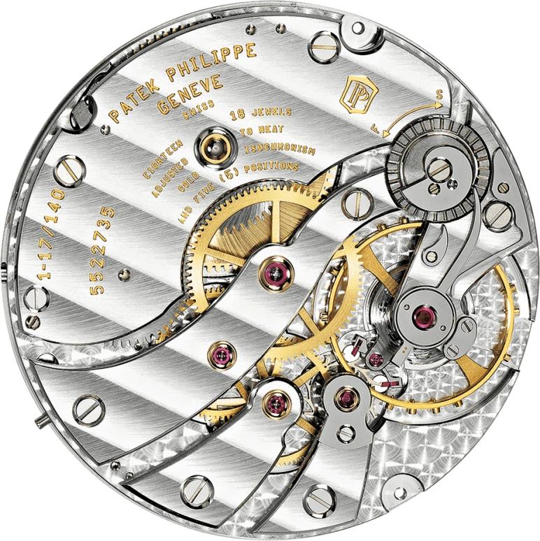 Patek Philippe,Pocket Watches 48mm,48mm,White Gold,Silver,Handwound,50hours,In-house Caliber,980G,980G-010