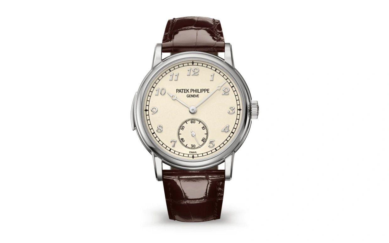 Patek Philippe,Grand Complications 38mm,38mm,White Gold,Beige,Automatic,Moonphase,Minute Repeater,5078G,5078G-001