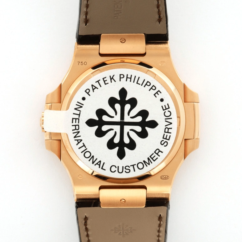 Patek Philippe,Nautilus 40mm,40mm,Rose Gold,Coffee,Automatic,Day,45hours,Rúben Dias,5711R,5711R-001