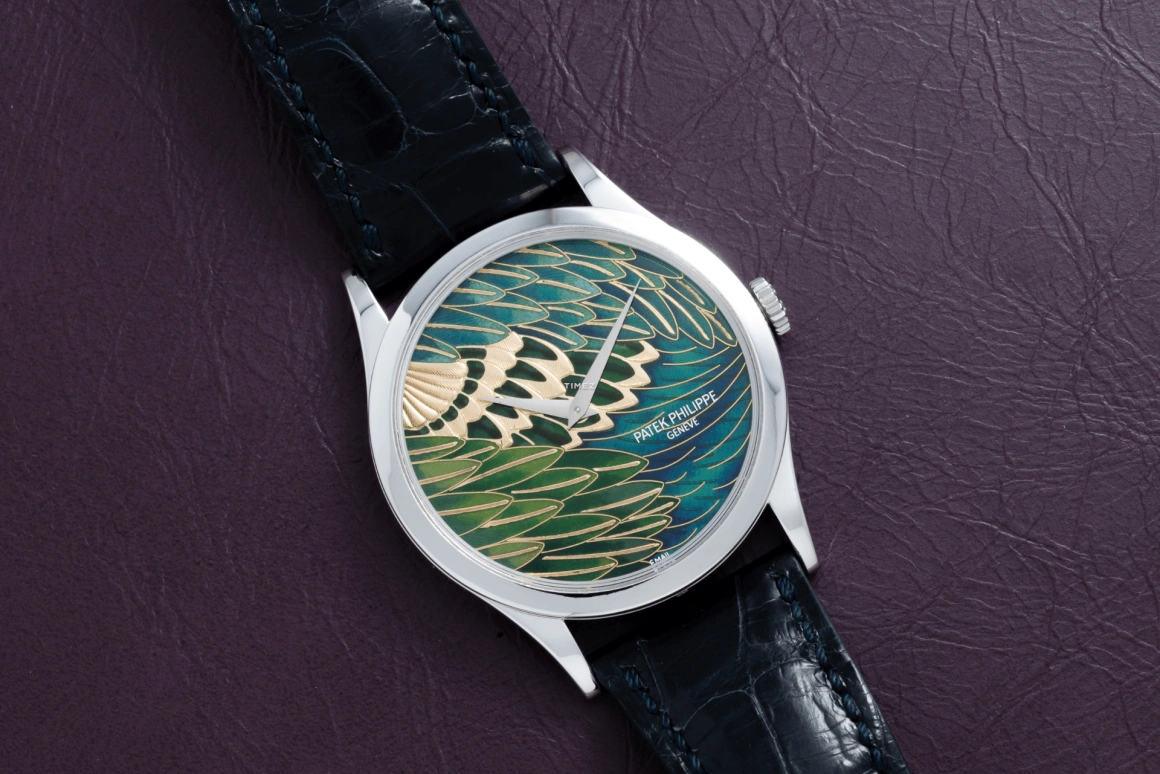 Patek Philippe,Calatrava 38mm,38mm,Platinum,Green,Automatic,48hours,In-house Caliber,5077P,5077P-089