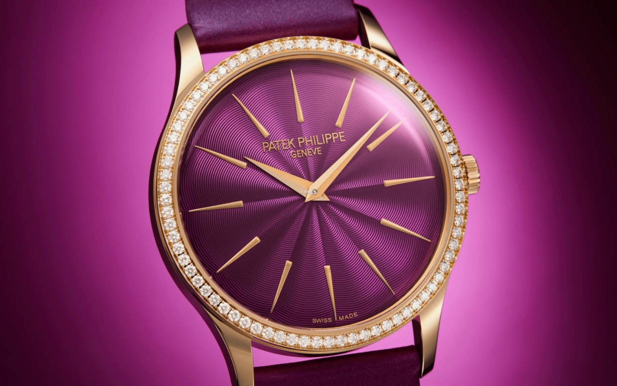 Patek Philippe,Calatrava 35mm,35mm,Rose Gold,Purple,Rose Gold,Automatic,48hours,In-house Caliber,4997,4997/200R-001