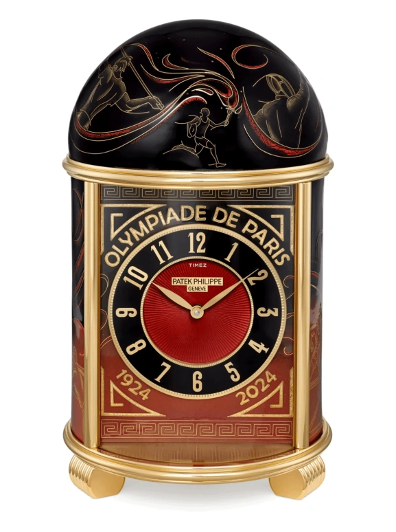 Patek Philippe,Dome Clocks ,Yellow Gold,Black,Red,Electromechanical,In-house Caliber,20176M,20176M-001
