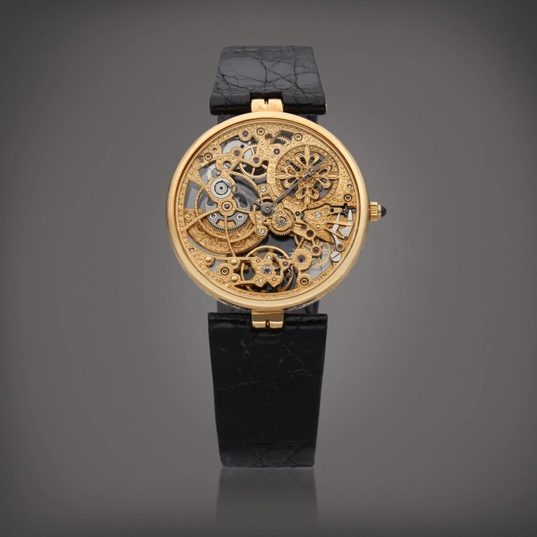 Patek Philippe,Complications 31mm,31mm,Yellow Gold,Skeleton,Gold,Automatic,48hours,In-house Caliber,3878