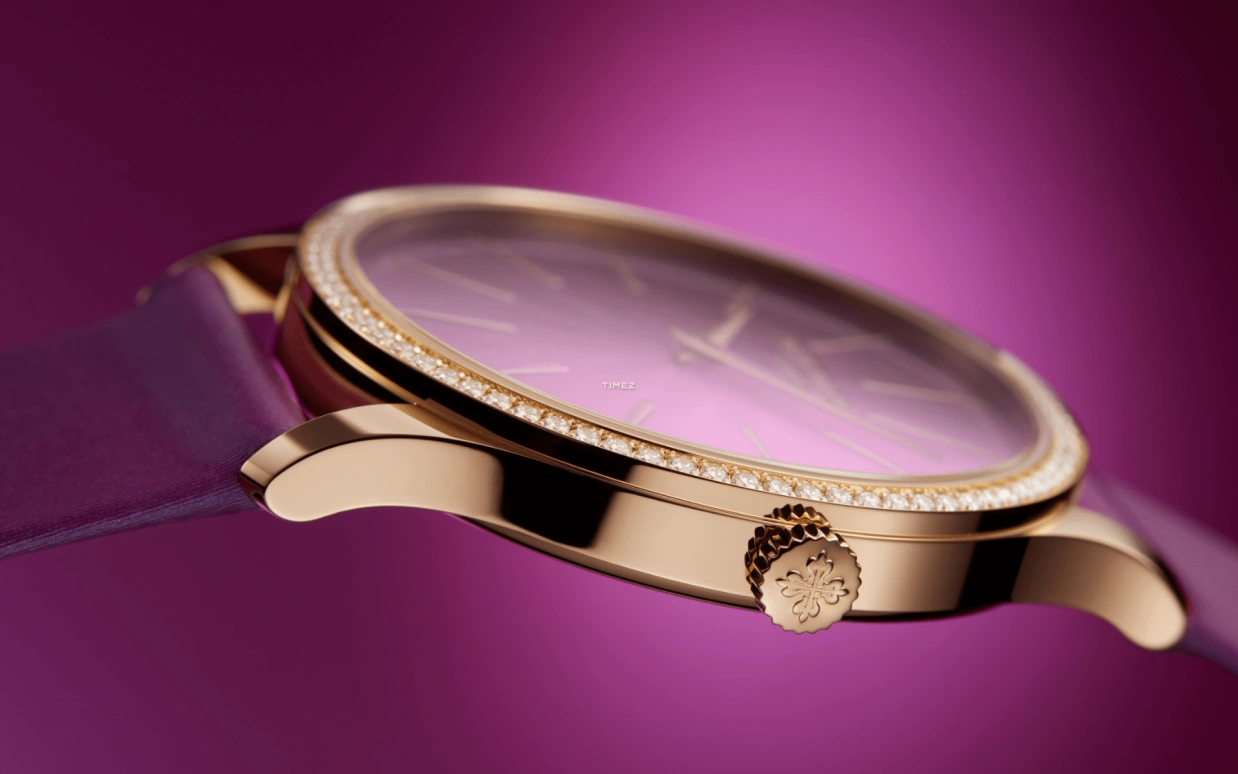 Patek Philippe,Calatrava 35mm,35mm,Rose Gold,Purple,Rose Gold,Automatic,48hours,In-house Caliber,4997,4997/200R-001
