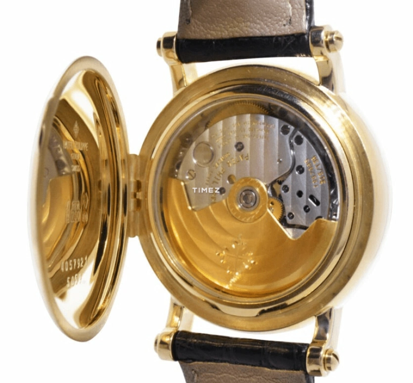 Patek Philippe,Complications 36mm,36mm,Yellow Gold,White,Automatic,Moonphase,Perpetual Calendar,Leap Year,Month,48hours,In-house Caliber,5059J,5059J-001