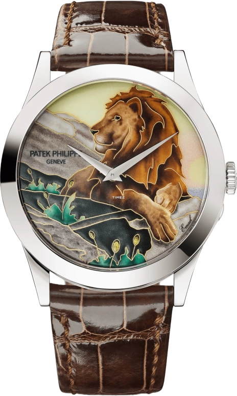 Patek Philippe,Rare Handcrafts 38.60mm,38.60mm,White Gold,Multi-Color,Automatic,48hours,In-house Caliber,5089G,5089G-103