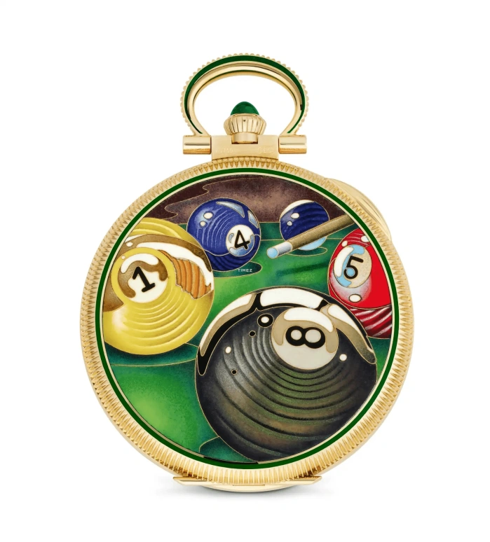 Patek Philippe,Pocket Watches ,Yellow Gold,Brown,Multi-Color,Handwound,42hours,In-house Caliber,995,995/142J-001