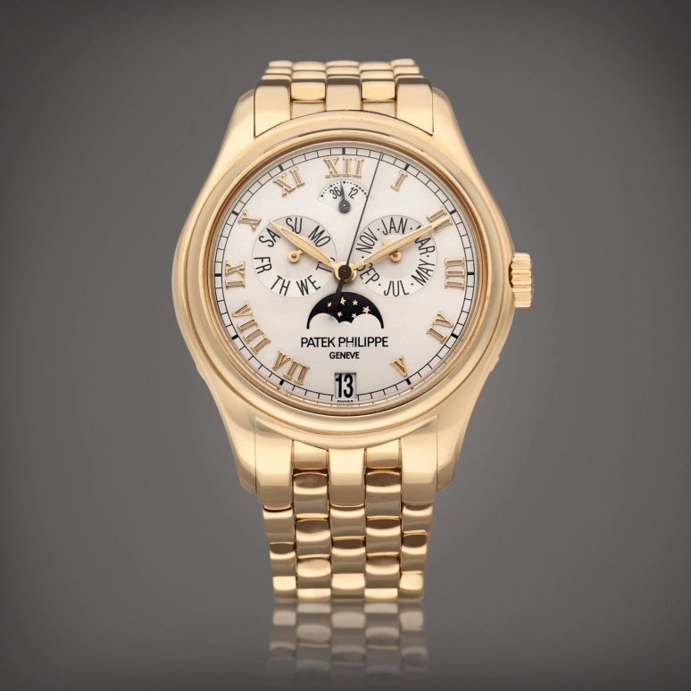 Patek Philippe,Complications 37mm,37mm,Rose Gold,White,Automatic,Moonphase,Annual Calendar,Month,Date,48hours,In-house Caliber,5036,5036/1R