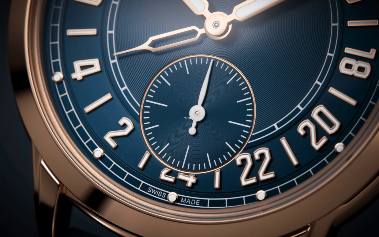 Patek Philippe,Complications 42mm,42mm,Rose Gold,Blue,Automatic,Dule Time,48hours,5224R,5224R-001