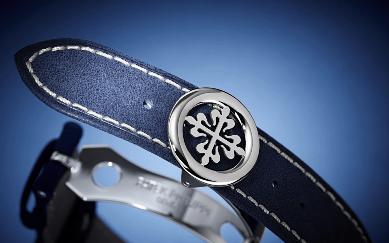 Patek Philippe,Complications 41mm,41mm,White Gold,Blue,Handwound,Chronograph,Column Wheel,5172G,5172G-001