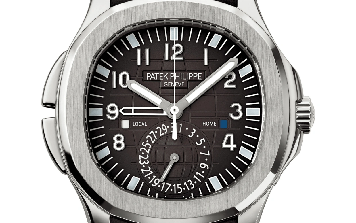 Patek Philippe,Aquanaut 40.80mm,40.80mm,Stainless Steel,Black,Automatic,Day,Dule Time,Lautaro Martínez,5164A,5164A-001
