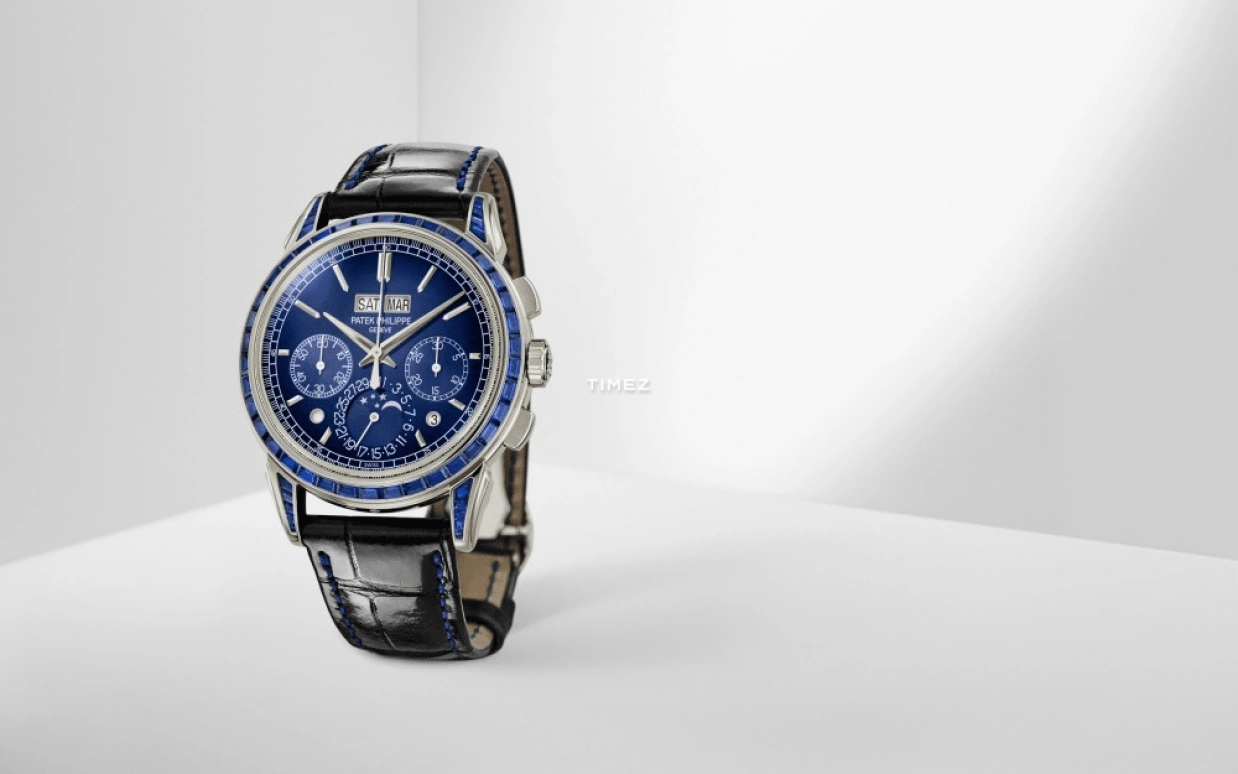 Patek Philippe,Grand Complications 41mm,41mm,Platinum,Blue,Handwound,Chronograph,Moonphase,Perpetual Calendar,Month,65hours,In-house Caliber,JAY-Z,Jazzy,JAY Z,5271,5271/11P-010