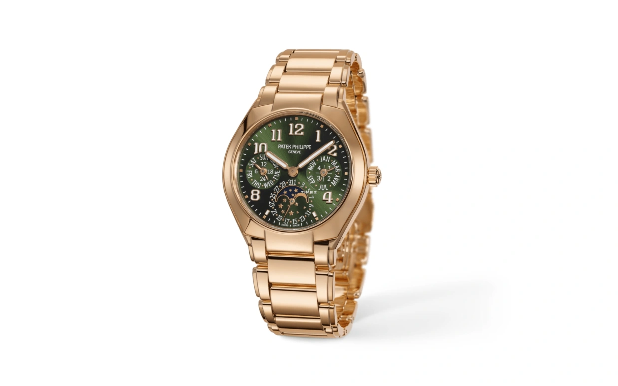 Patek Philippe,Twenty~4 36mm,36mm,Rose Gold,Green,Automatic,Moonphase,Leap Year,Month,Date,48hours,In-house Caliber,7340,7340/1R-010