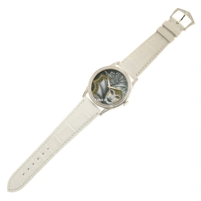 Patek Philippe,Calatrava 38mm,38mm,White Gold,Black,Multi-Color,Automatic,48hours,In-house Caliber,5077,5077/100G-030