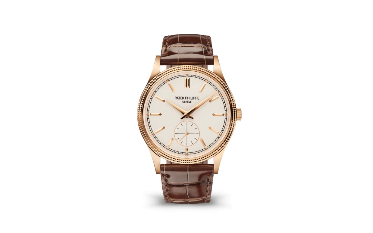 Patek Philippe,Calatrava 39mm,39mm,Rose Gold,Silver,Handwound,65hours,In-house Caliber,6119R,6119R-001