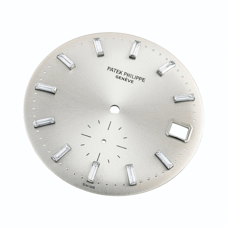 Patek Philippe,Calatrava 35mm,35mm,Platinum,Silver White,Automatic,Sapphire,Crystal Glass,Round,3445P