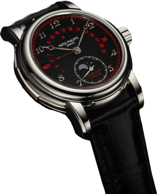 Patek Philippe,Grand Complications 39.50mm,39.50mm,Platinum,Black,Handwound,Moonphase,Perpetual Calendar,Leap Year,Month,48hours,In-house Caliber,5016P RED