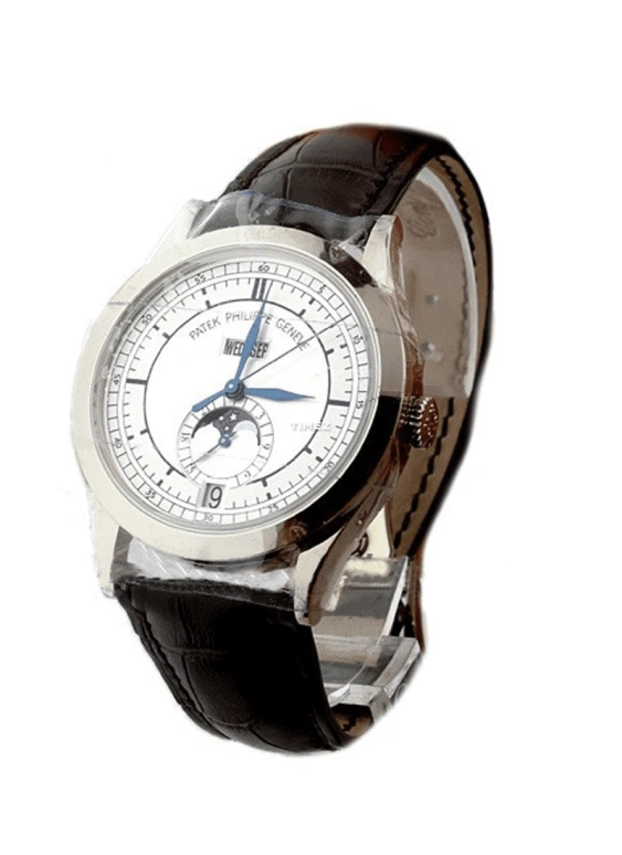 Patek Philippe,Complications 38.50mm,38.50mm,White Gold,Grey,Automatic,Moonphase,Annual Calendar,Month,Date,45hours,In-house Caliber,5396G,5396G-001