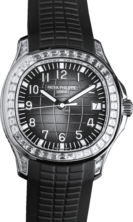 Patek Philippe,Aquanaut 40mm,40mm,White Gold,Black,Automatic,Day,45hours,5167,5167/300G-010
