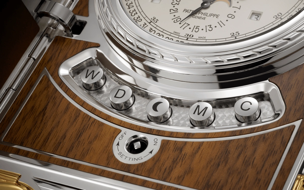 Patek Philippe,Grand Complications 164.60x125mm,164.60x125mm,Silver,Silver White,Handwound,Moonphase,Perpetual Calendar,Leap Year,Month,744hours,In-house Caliber,27000M,27000M-001