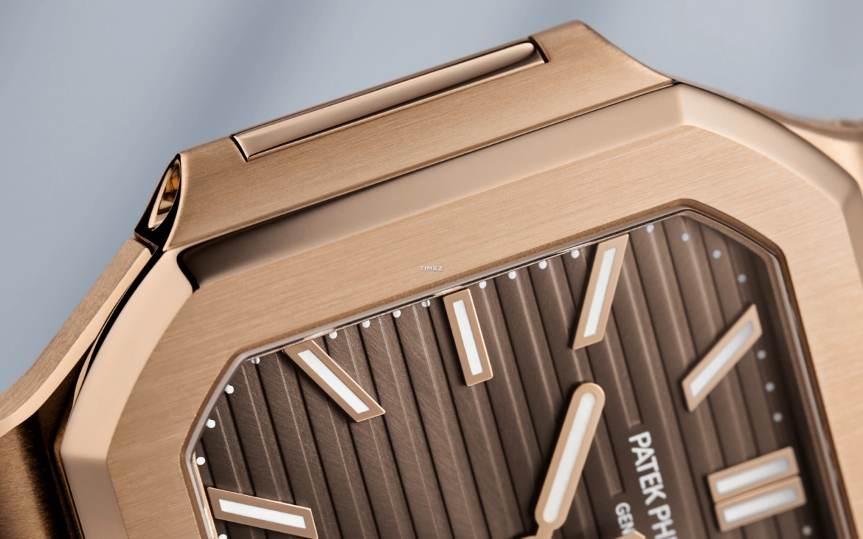 Patek Philippe,Cubitus 40mm,40mm,Rose Gold,Brown,Automatic,Day,45hours,7128,7128/1R-001