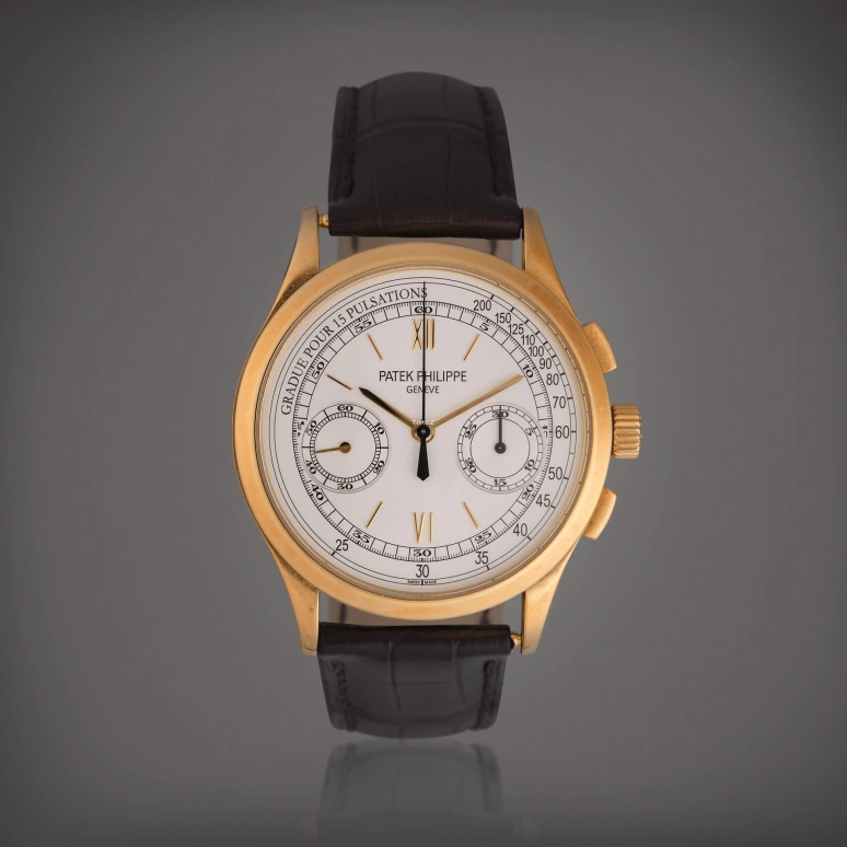 Patek Philippe,Complications 39mm,39mm,Yellow Gold,Silver White,Handwound,Chronograph,65hours,5170J,5170J-001