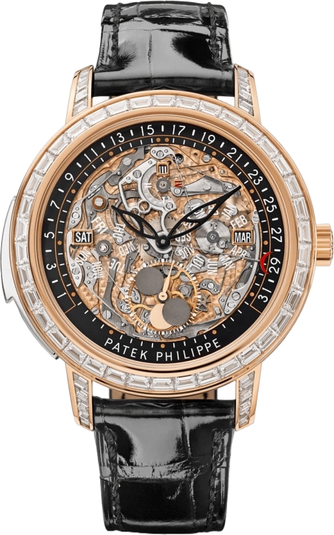 Patek Philippe,Grand Complications 43mm,43mm,White Gold,Rose Gold,Skeleton,Automatic,Moonphase,Perpetual Calendar,Leap Year,Month,48hours,In-house Caliber,JAY-Z,Jazzy,JAY Z,5304,5304/301R-001