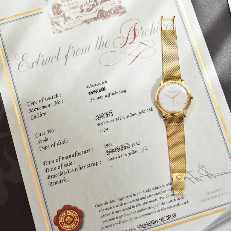 Patek Philippe,Calatrava 35mm,35mm,Yellow Gold,White,Automatic,38hours,In-house Caliber,3429J