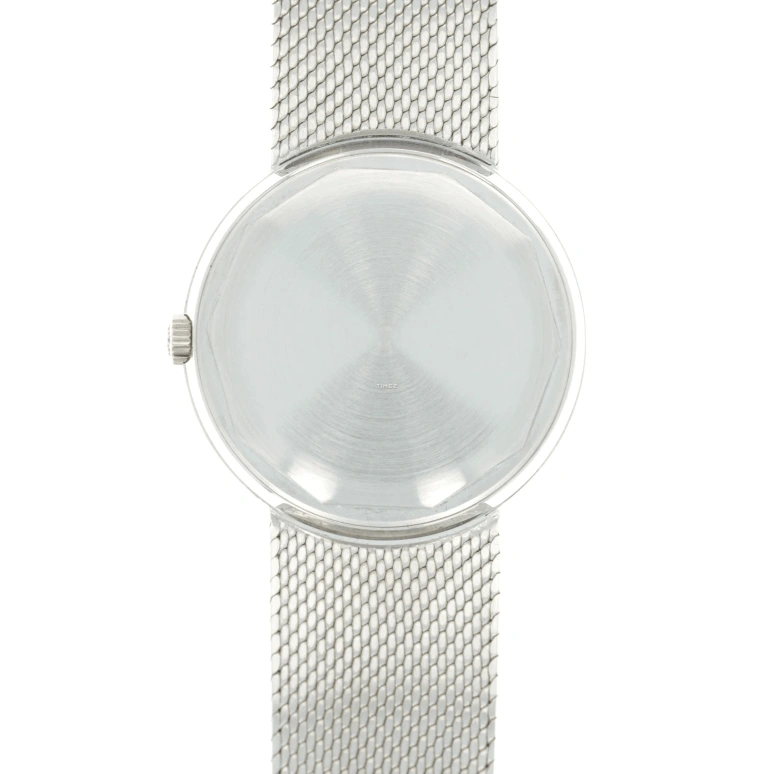 Patek Philippe,Calatrava 36mm,36mm,White Gold,Blue,Automatic,Day,Sapphire,Crystal Glass,3445,3445/6G Blue