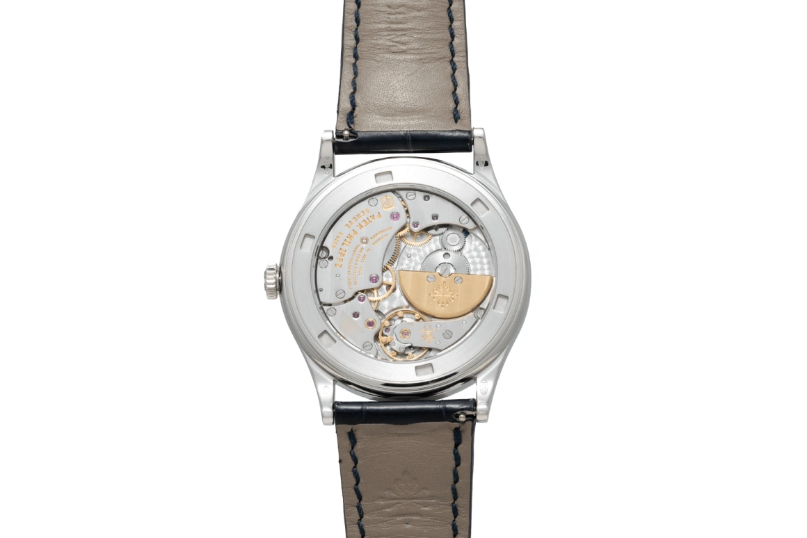 Patek Philippe,Calatrava 38mm,38mm,Platinum,Green,Automatic,48hours,In-house Caliber,5077P,5077P-089