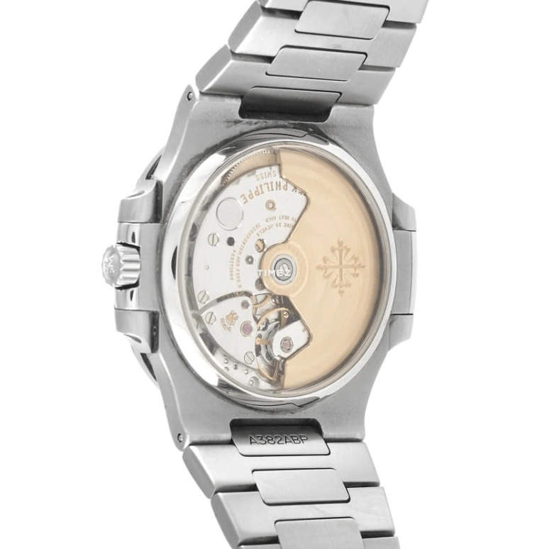 Patek Philippe,Nautilus 38.40mm,38.40mm,Stainless Steel,Black,Blue,Automatic,Day,Cushion,5800,5800/1A-001