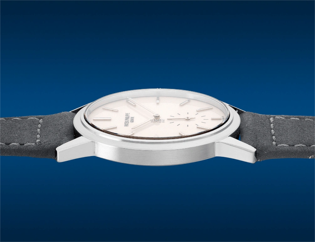 Patek Philippe,Calatrava 33mm,33mm,Stainless Steel,White,Handwound,44hours,In-house Caliber,3718A IVORY
