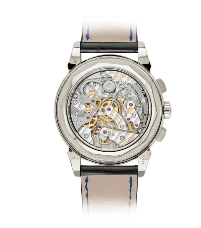 Patek Philippe,Grand Complications 41mm,41mm,Platinum,Blue,Gradient,Black,Handwound,Chronograph,Moonphase,Perpetual Calendar,Leap Year,65hours,In-house Caliber,5271,5271/11P-010