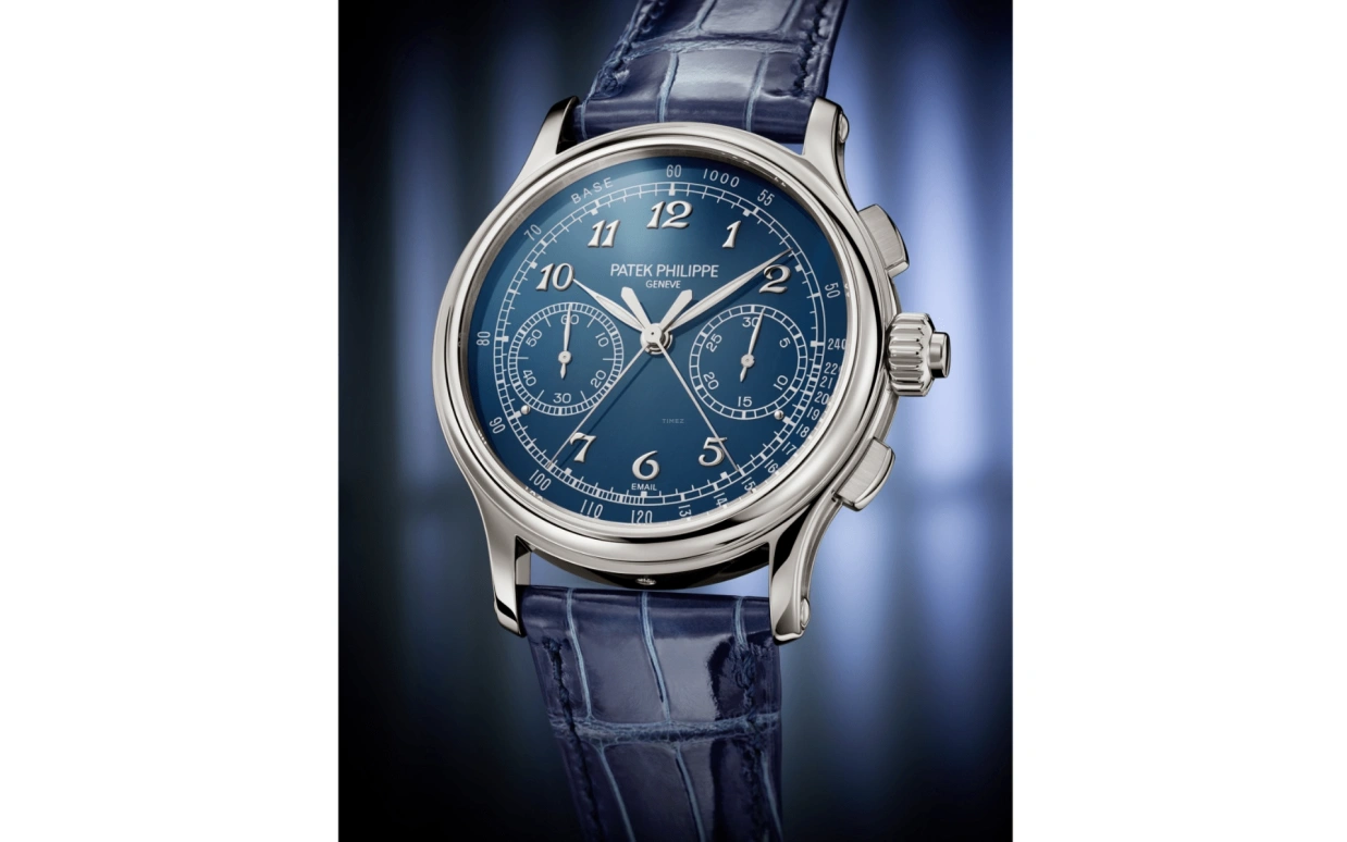Patek Philippe,Grand Complications 41mm,41mm,Platinum,Blue,Handwound,Chronograph,Rattrapante,Column Wheel,Frank Lampard,5370P,5370P-011