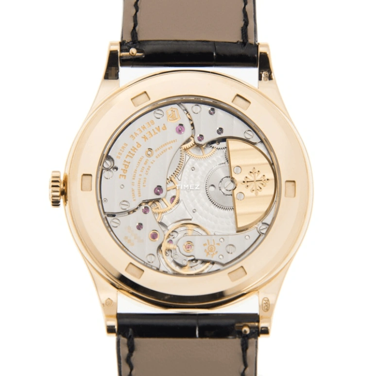 Patek Philippe,Calatrava 38mm,38mm,Rose Gold,Multi-Color,Green,Black,Blue,Pink,Automatic,48hours,In-house Caliber,5077,5077/100R-027