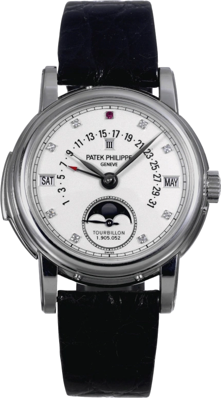Patek Philippe,Grand Complications 39.50mm,39.50mm,Platinum,White,Handwound,Moonphase,Perpetual Calendar,Leap Year,Month,48hours,In-house Caliber,5016P WD