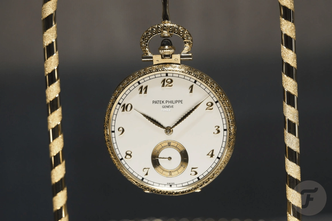 Patek Philippe,Pocket Watches ,Yellow Gold,White,Handwound,42hours,In-house Caliber,992,992/159J-001