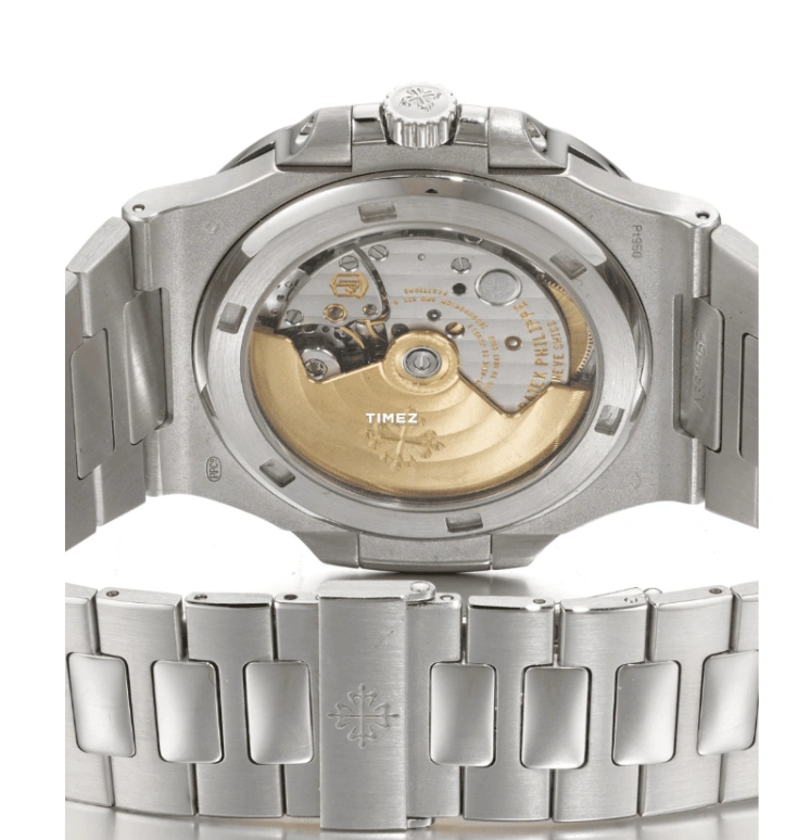 Patek Philippe,Nautilus 40mm,40mm,Platinum,Blue,Automatic,Day,45hours,5711,5711/1P-001