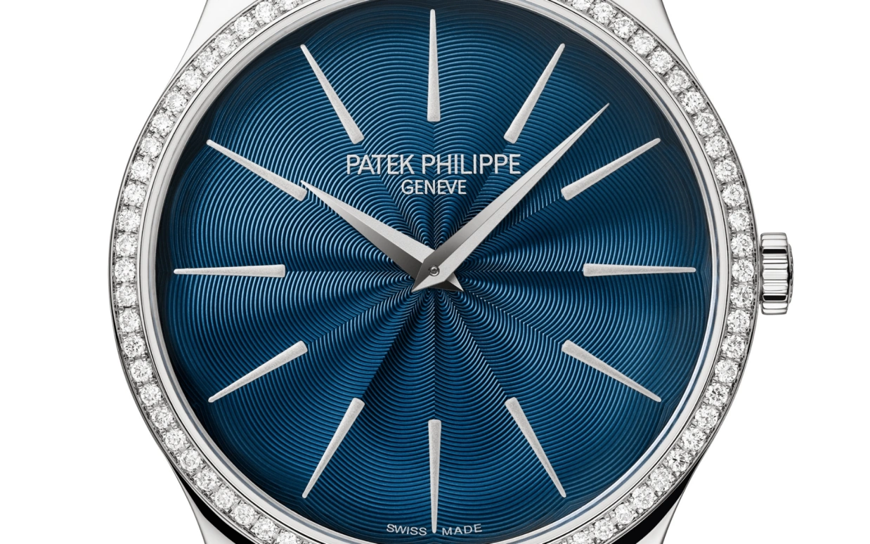Patek Philippe,Calatrava 35mm,35mm,White Gold,Blue,Automatic,48hours,In-house Caliber,4997,4997/200G-001