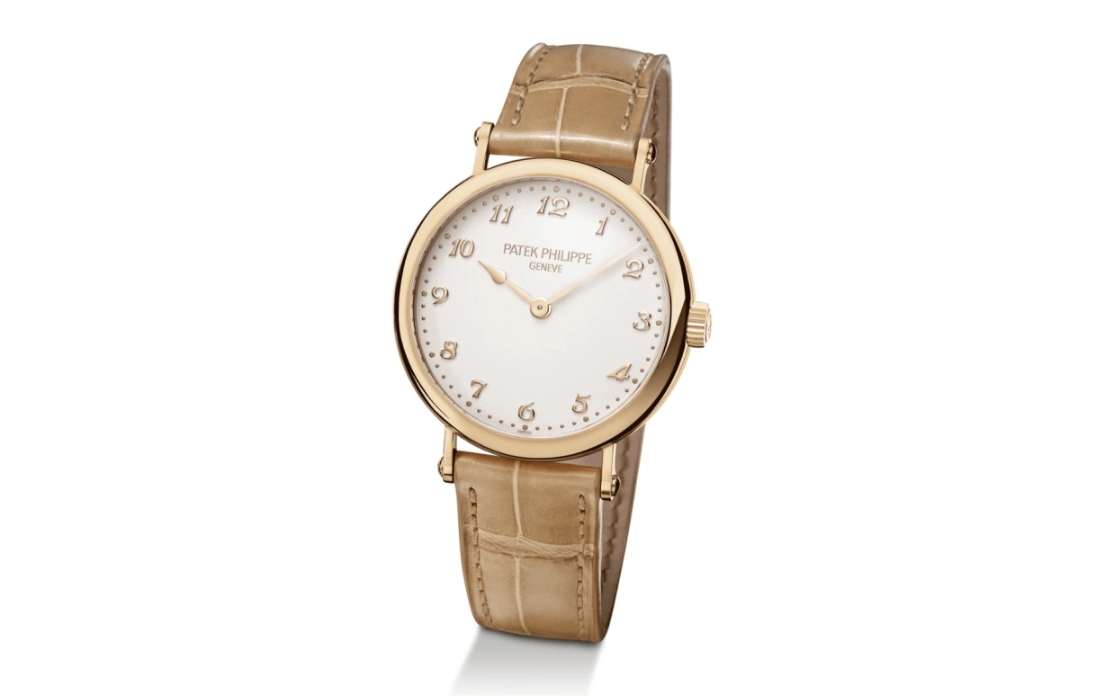 Patek Philippe,Calatrava 34.60mm,34.60mm,Rose Gold,Cream,Automatic,48hours,In-house Caliber,7200R,7200R-001