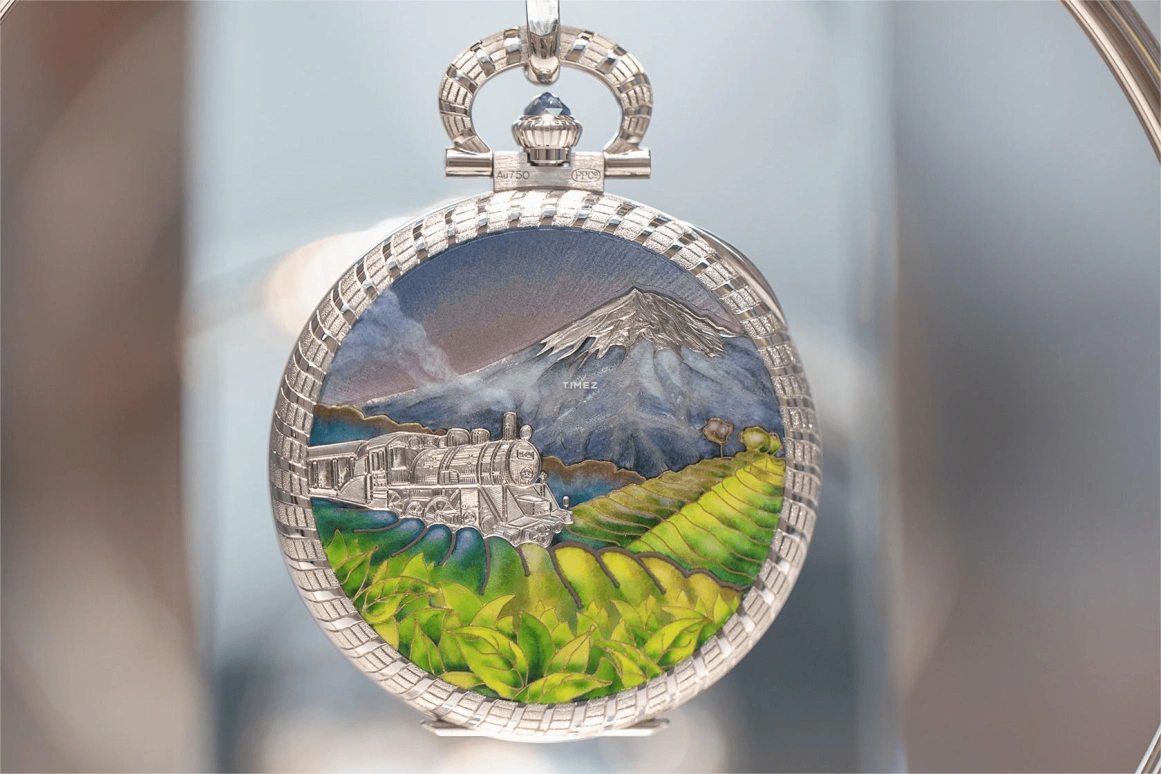 Patek Philippe,Pocket Watches 38.65mm,38.65mm,White Gold,Multi-Color,Blue,Handwound,44hours,In-house Caliber,995,995/134G-001
