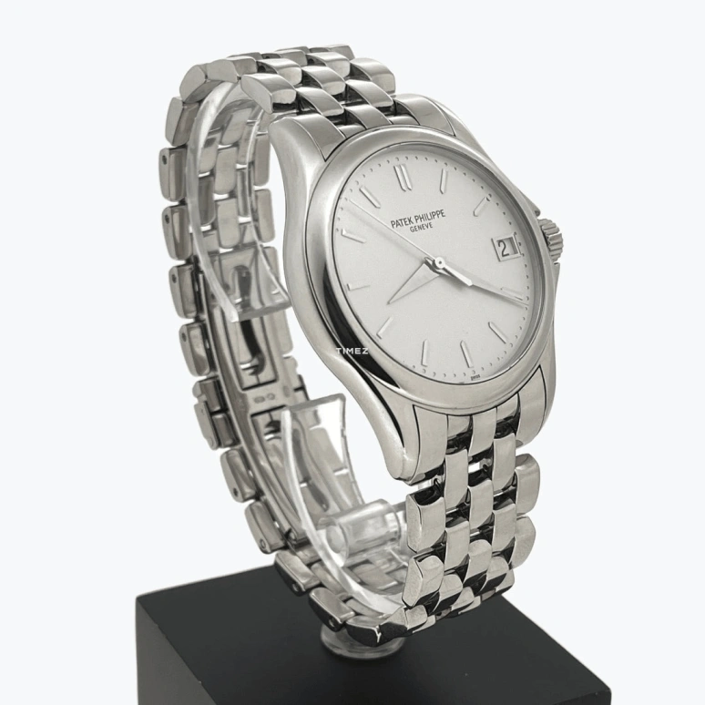 Patek Philippe,Calatrava 37mm,37mm,White Gold,White,Automatic,Day,45hours,5127,5127/1G-001
