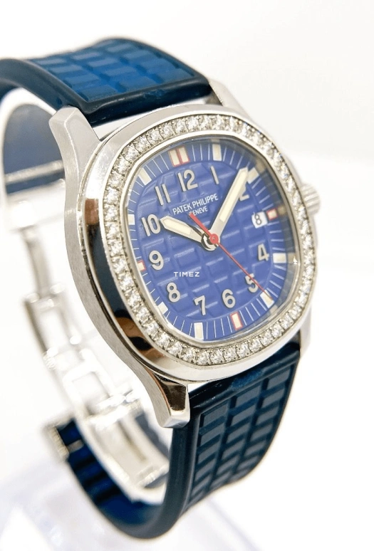Patek Philippe,Aquanaut 36.30mm,36.30mm,Stainless Steel,Blue,Quartz,Day,In-house Caliber,5067A,5067A-014