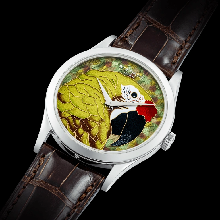 Patek Philippe,Calatrava 38.50mm,38.50mm,Platinum,Multi-Color,Automatic,48hours,In-house Caliber,5077P,5077P-081