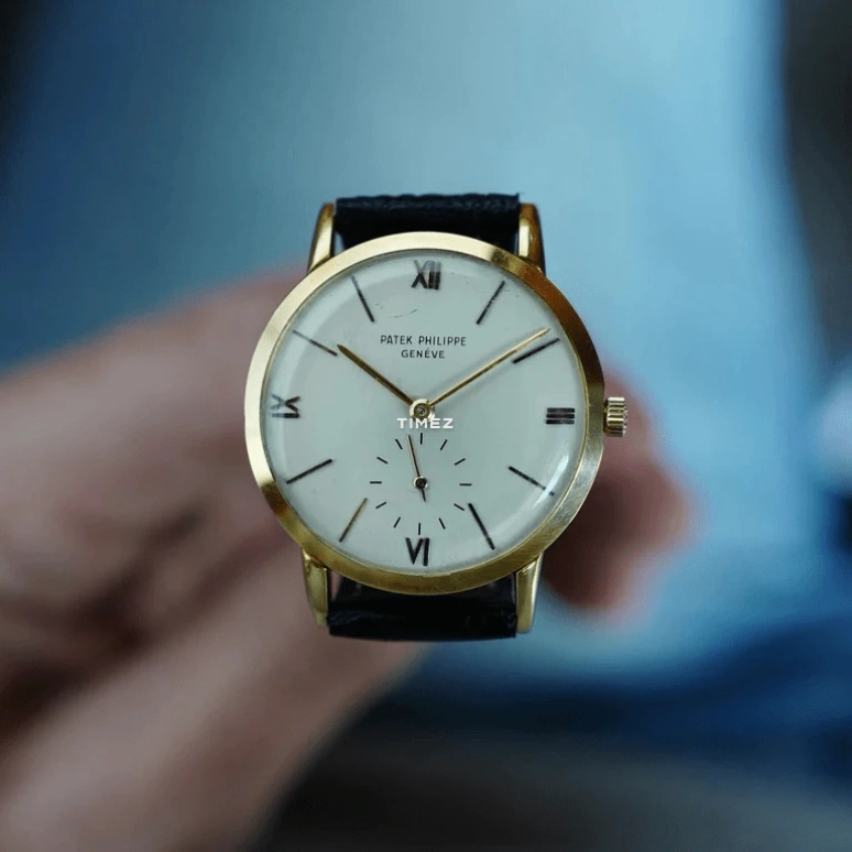 Patek Philippe,Calatrava 31mm,31mm,Yellow Gold,Silver,Handwound,48hours,In-house Caliber,1471J